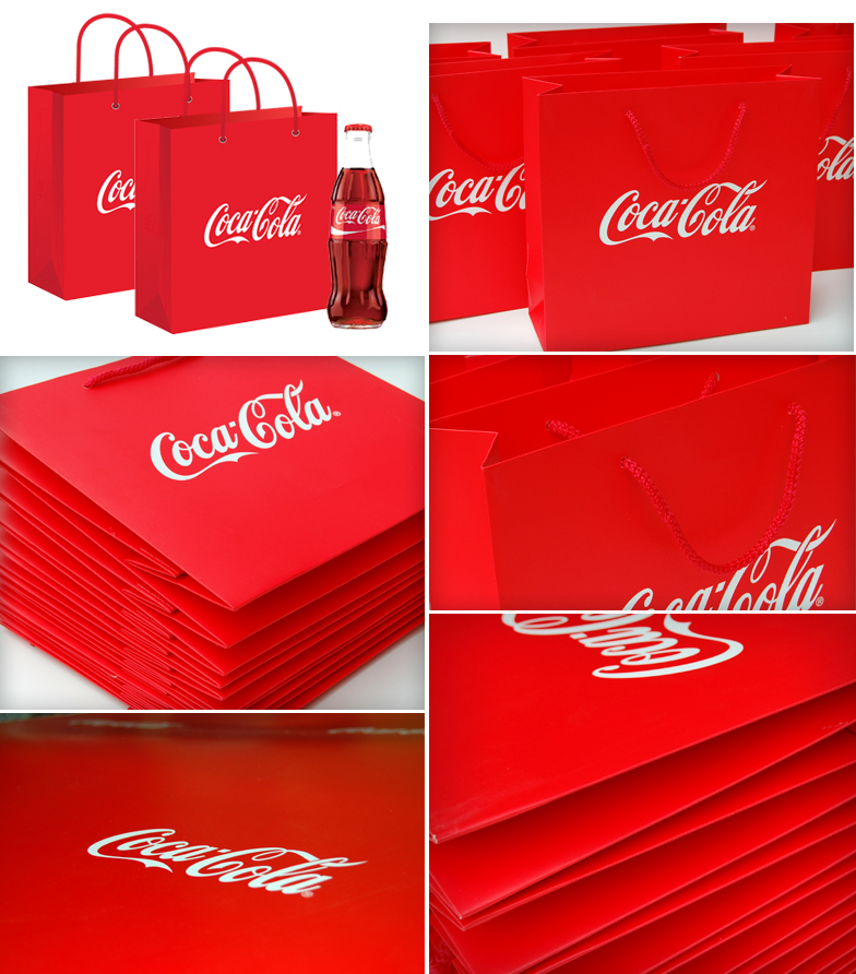 пакеты с логотипом кока кола