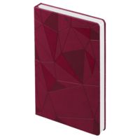 Ежедневник Gems, недатированный, малиновый Ежедневник Gems, недатированный, малиновый