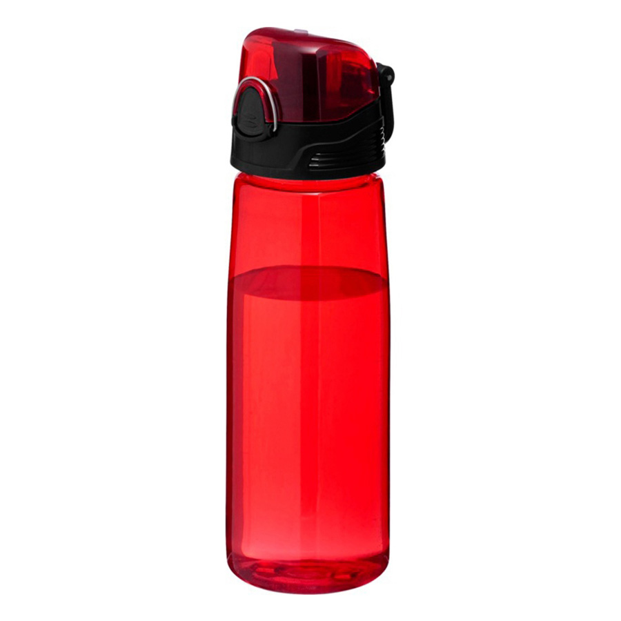 Бутылка для воды FLASK, 800 мл; 25,2х7,7см, красный, пластик Бутылка для воды FLASK, 800 мл; 25,2х7,7см, красный, пластик
