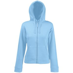 Толстовка Lady-Fit Hooded Sweat Jacket, небесно-голубой_XS, 75% х/б, 25% п/э, 280 г/м2 Толстовка Lady-Fit Hooded Sweat Jacket, небесно-голубой_XS, 75% х/б, 25% п/э, 280 г/м2