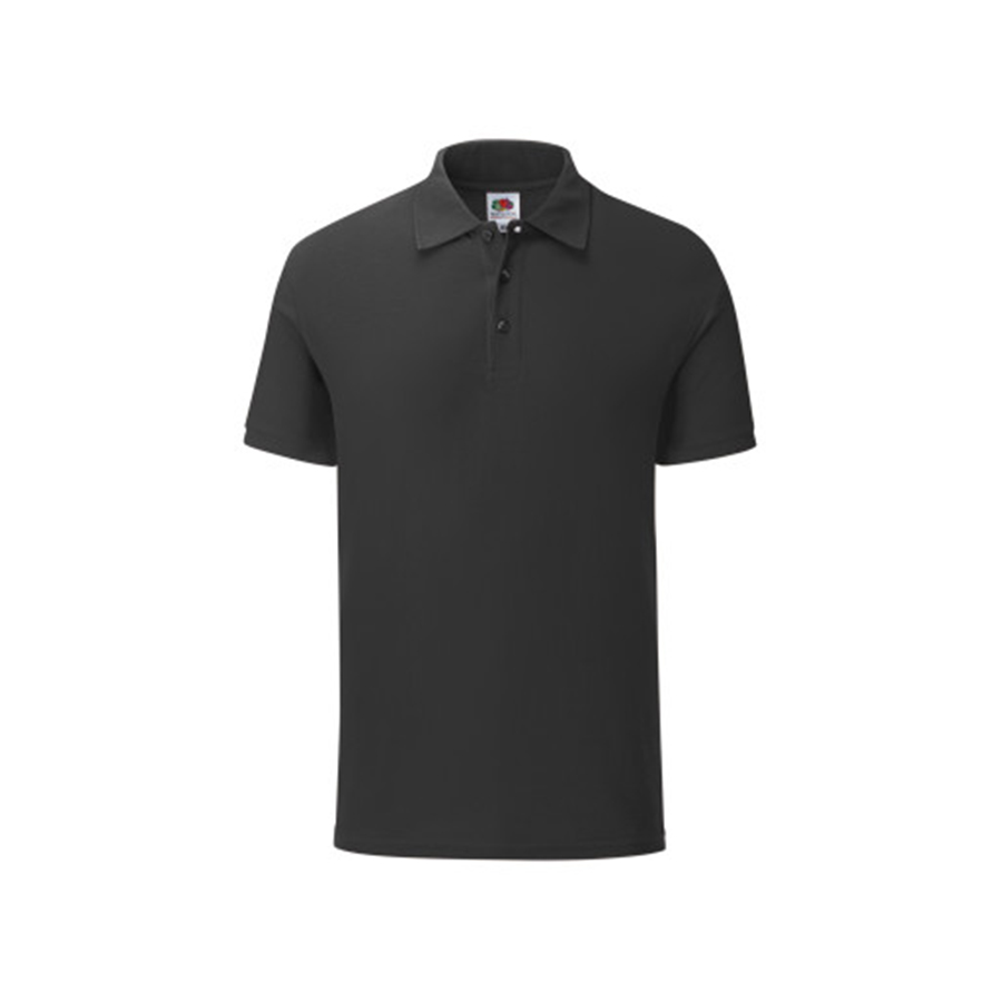 Рубашка поло мужская Iconic Polo, черный, 3XL, 100% х/б, 180 г/м2 Рубашка поло мужская Iconic Polo, черный, 3XL, 100% х/б, 180 г/м2