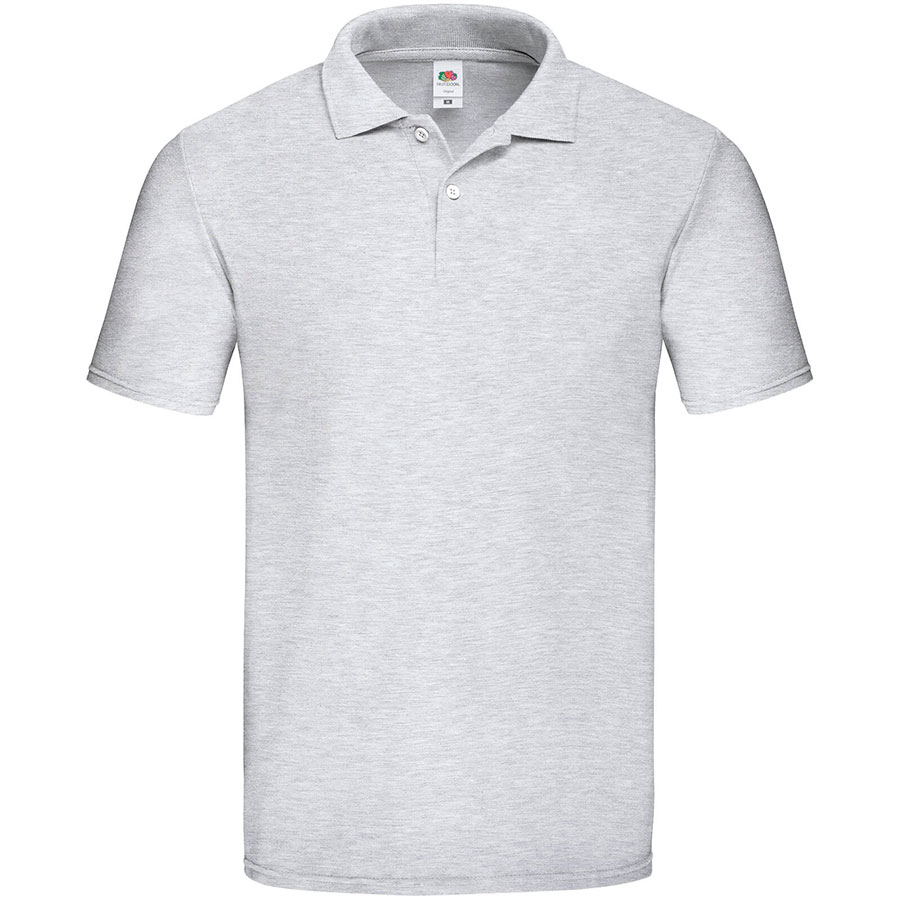 Поло мужское Original Polo, серый меланж_S, 100% х/б, 185г/м Поло мужское Original Polo, серый меланж_S, 100% х/б, 185г/м