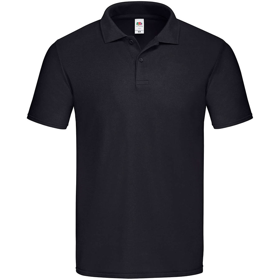 Поло мужское Original Polo, черный_3XL, 100% хлопок, 185 г/м Поло мужское Original Polo, черный_3XL, 100% хлопок, 185 г/м