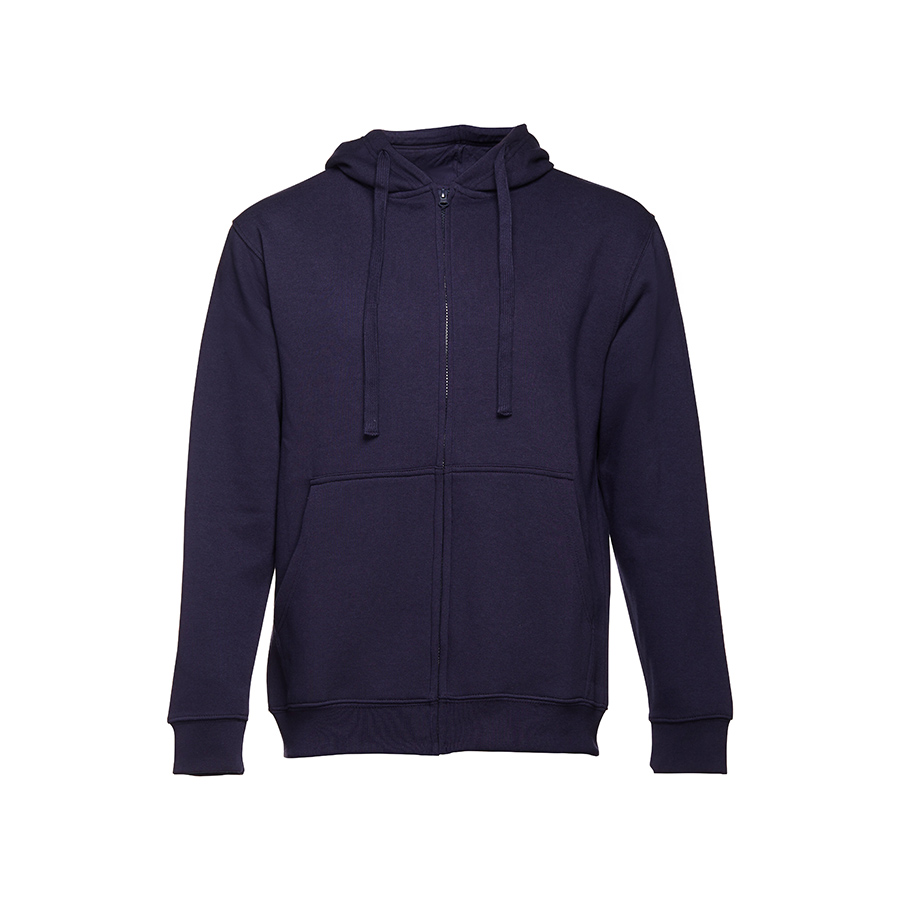 Толстовка мужская с капюшоном на молнии AMSTERDAM, темно-синий, 2XL, 50% хлопок, 50% п/э, 320 г/м2 Толстовка мужская с капюшоном на молнии AMSTERDAM, темно-синий, 2XL, 50% хлопок, 50% п/э, 320 г/м2