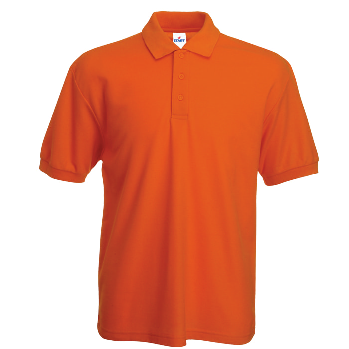 Поло Mister Style -170 г/м2, 100% хлопок, оранжевый_S Поло Mister Style -170 г/м2, 100% хлопок, оранжевый_S