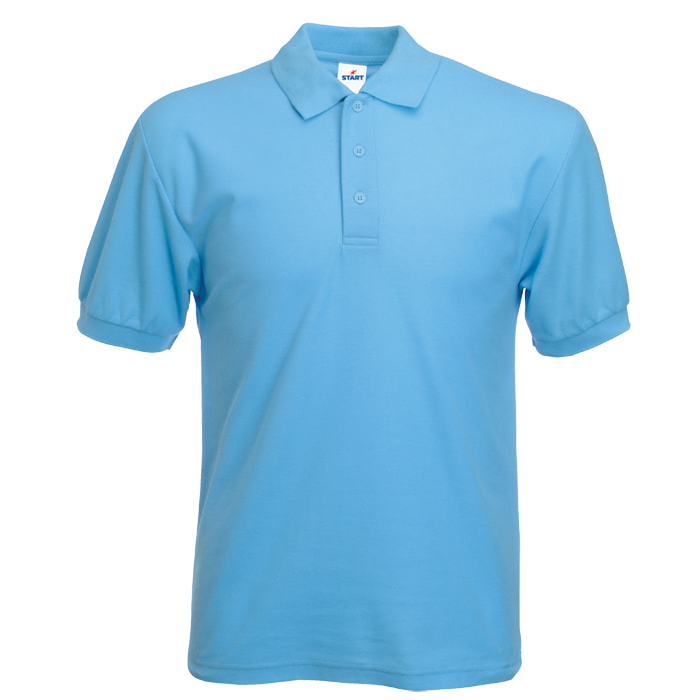 Поло Mister Style -170 г/м2, 100% хлопок, бирюзовый_XXL Поло Mister Style -170 г/м2, 100% хлопок, бирюзовый_XXL