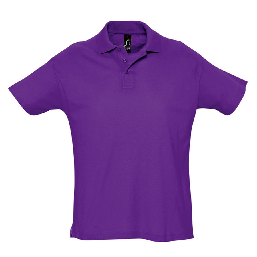 Рубашка поло мужская SUMMER II, фиолетовый, 2XL, 100% хлопок, 170 г/м2 Рубашка поло мужская SUMMER II, фиолетовый, 2XL, 100% хлопок, 170 г/м2