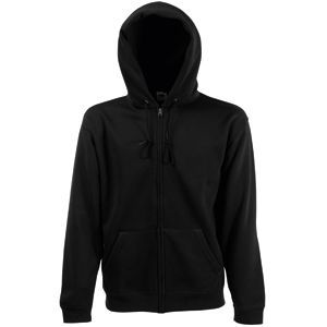 Толстовка мужская PREMIUM HOODED SWEAT JACKET, черный_S, 70% х/б, 30% п/э, 280 г/м2 Толстовка мужская PREMIUM HOODED SWEAT JACKET, черный_S, 70% х/б, 30% п/э, 280 г/м2