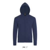 Толстовка мужская на молнии с капюшоном STONE, темно-синий, 3XL, 50% хлопок, 50% п/э, 260 г/м2 Толстовка мужская на молнии с капюшоном STONE, темно-синий, 3XL, 50% хлопок, 50% п/э, 260 г/м2