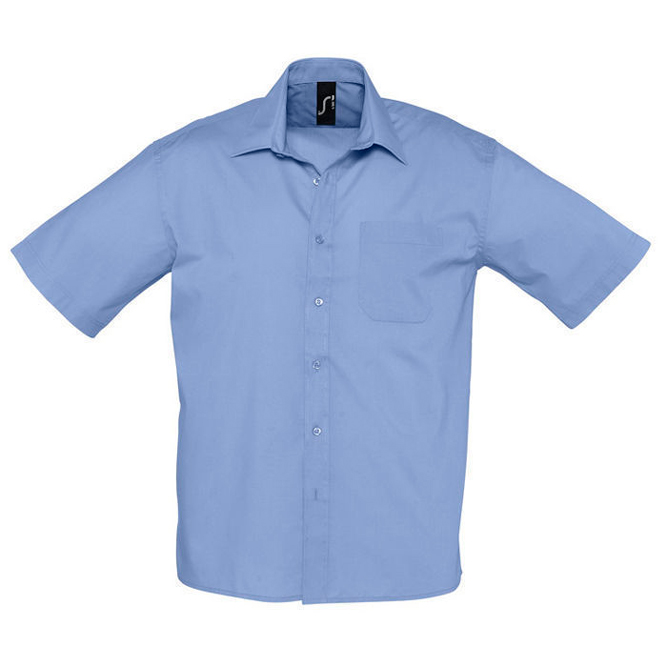 РубашкаBristol, васильковый_2XL, 65% полиэстер, 35% хлопок, 105г/м2 РубашкаBristol, васильковый_2XL, 65% полиэстер, 35% хлопок, 105г/м2