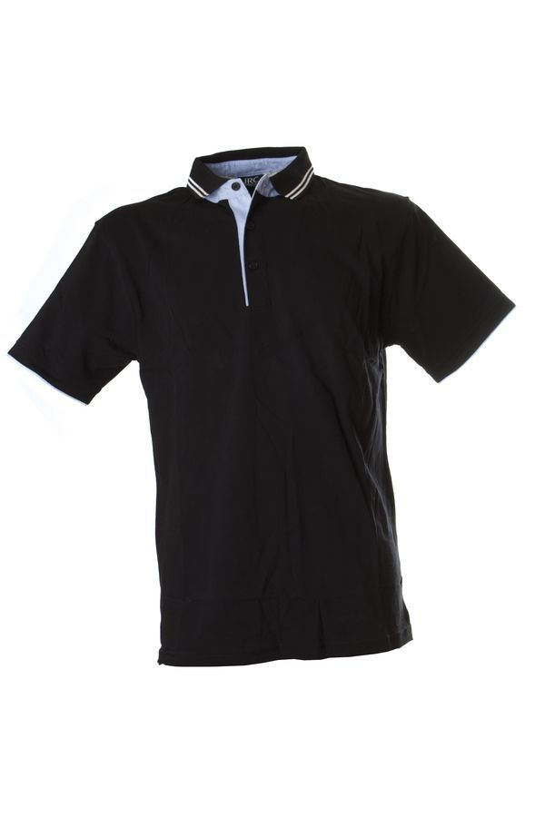 Рубашка поло мужская RODI MAN, черный, 2XL, 100% хлопок, 180 г/м2 Рубашка поло мужская RODI MAN, черный, 2XL, 100% хлопок, 180 г/м2