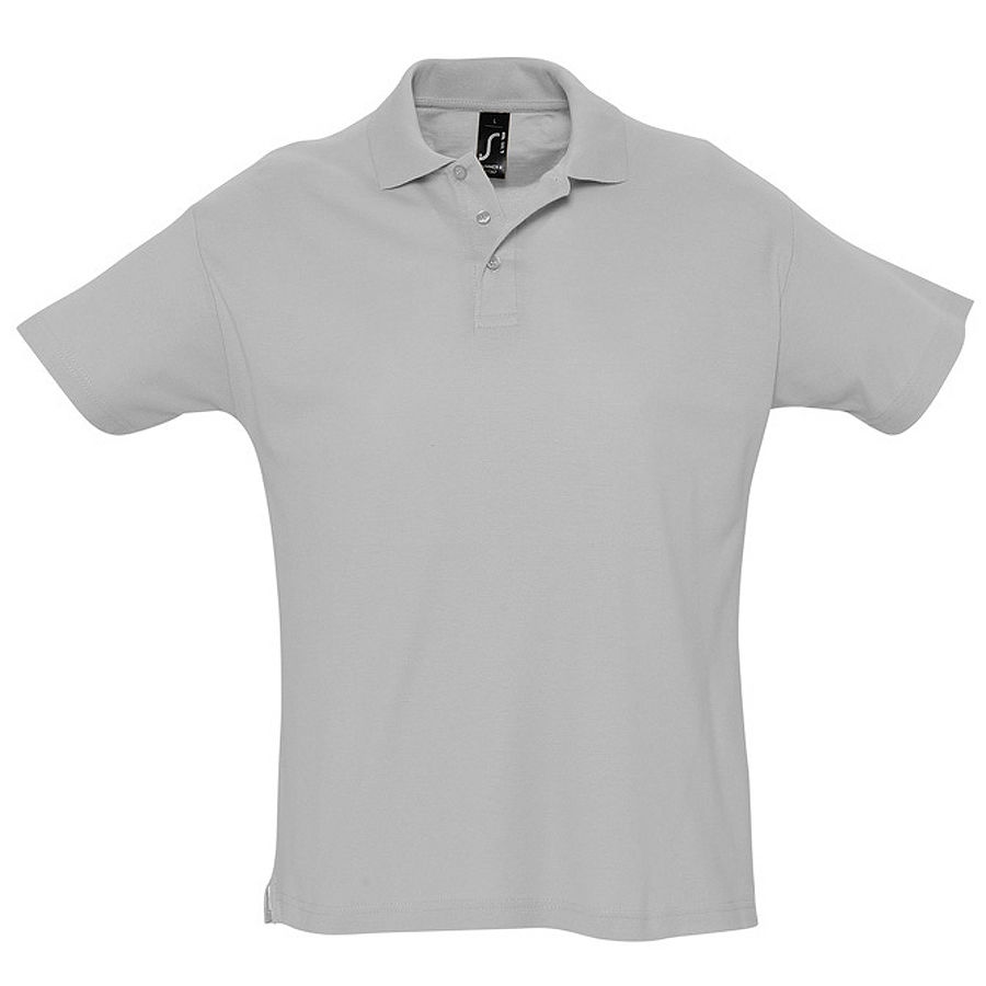 Рубашка поло мужская SUMMER II, серый меланж, XL, 85% хлопок, 15% вискоза, 170 г/м2 Рубашка поло мужская SUMMER II, серый меланж, XL, 85% хлопок, 15% вискоза, 170 г/м2