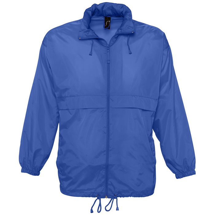 Ветровка мужская SURF, ярко-синий, 2XL, 100% нейлон, 210Т Ветровка мужская SURF, ярко-синий, 2XL, 100% нейлон, 210Т