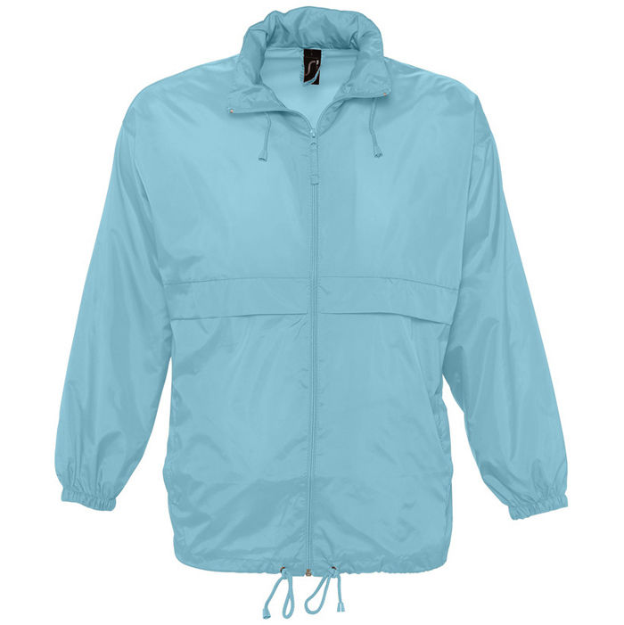 Ветровка мужская SURF, бирюзовый, 2XL, 100% нейлон, 210Т Ветровка мужская SURF, бирюзовый, 2XL, 100% нейлон, 210Т