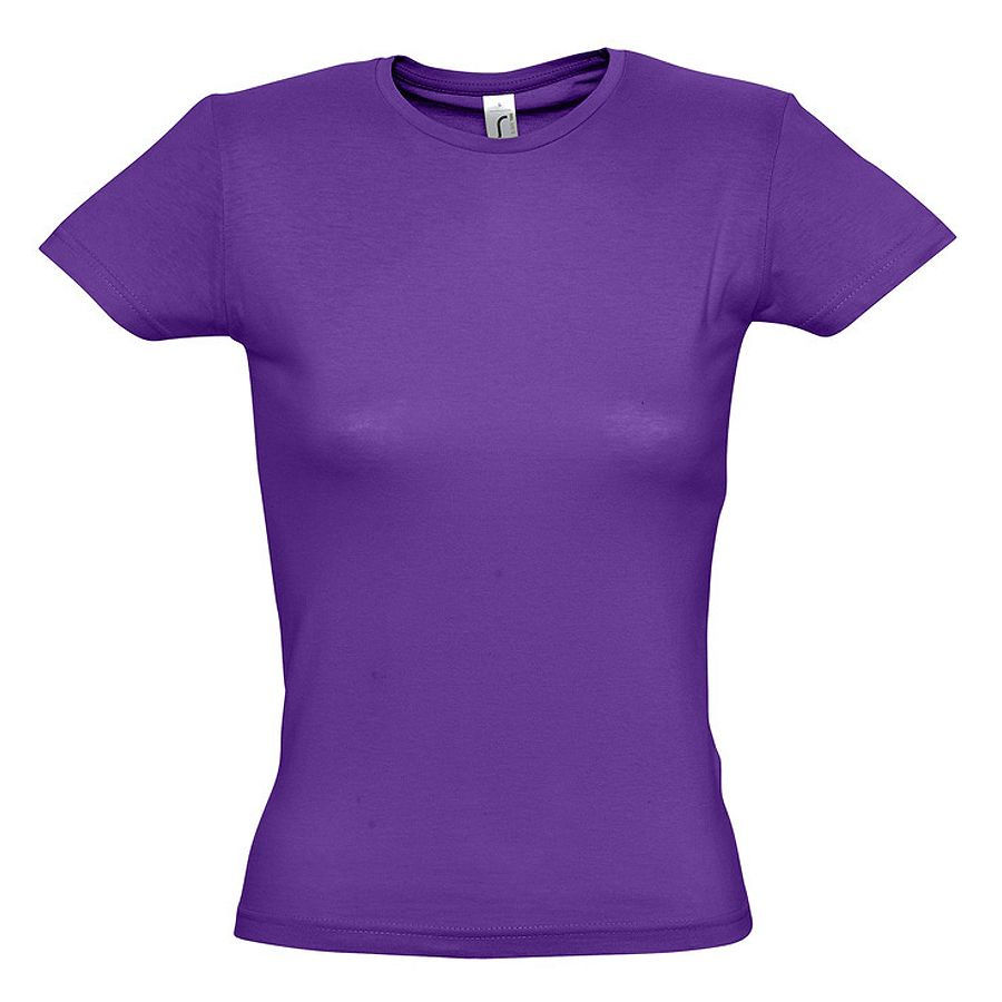 Футболка Miss, темно-пурпурный_2XL, 100% хлопок, 150 г/м2 Футболка Miss, темно-пурпурный_2XL, 100% хлопок, 150 г/м2
