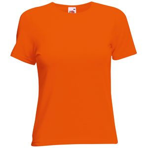 Футболка Lady-Fit Crew Neck T, оранжевый_L, 95% х/б, 5% эластан, 210 г/м2 Футболка Lady-Fit Crew Neck T, оранжевый_L, 95% х/б, 5% эластан, 210 г/м2