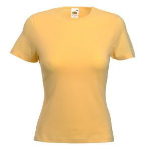 Футболка Lady-Fit Crew Neck T, песочный_M, 95% х/б, 5% эластан, 210 г/м2 Футболка Lady-Fit Crew Neck T, песочный_M, 95% х/б, 5% эластан, 210 г/м2