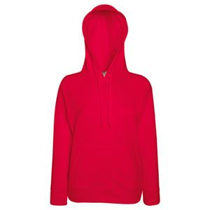 Толстовка женская LIGHTWEIGHT, красный_XS, 80% хлопок, 20% полиэстер, 240 г/м2 Толстовка женская LIGHTWEIGHT, красный_XS, 80% хлопок, 20% полиэстер, 240 г/м2