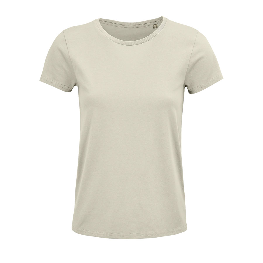 Футболка женская CRUSADER WOMEN, бежевый, XL, 100% органический хлопок, 150 г/м2 Футболка женская CRUSADER WOMEN, бежевый, XL, 100% органический хлопок, 150 г/м2