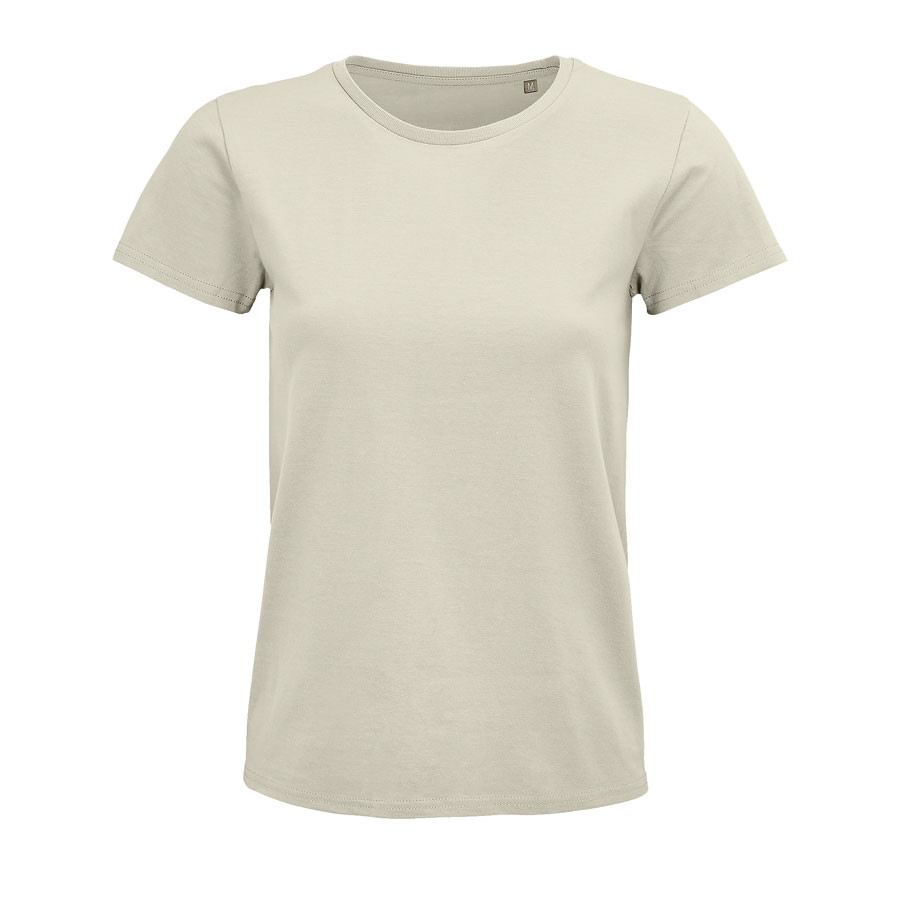 Футболка женская PIONEER WOMEN, бежевый, XL, 100% органический хлопок, 180 г/м2 Футболка женская PIONEER WOMEN, бежевый, XL, 100% органический хлопок, 180 г/м2