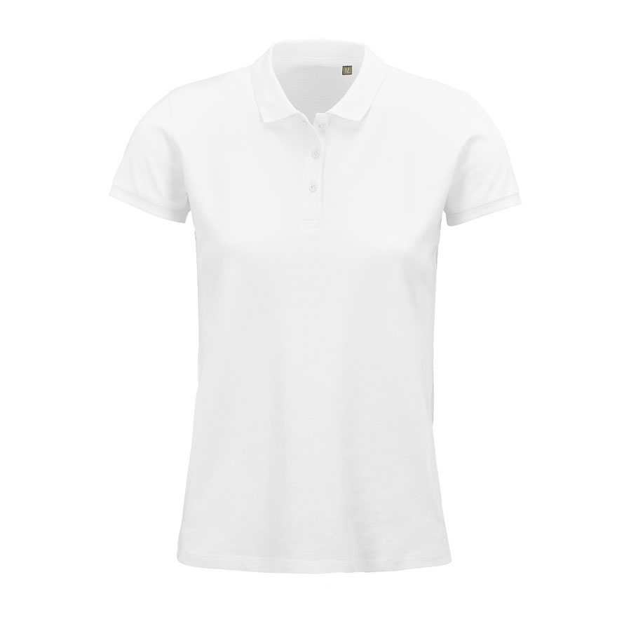 Поло женское PLANET WOMEN, белый, 2XL, 100% органический хлопок, 170 г/м2 Поло женское PLANET WOMEN, белый, 2XL, 100% органический хлопок, 170 г/м2