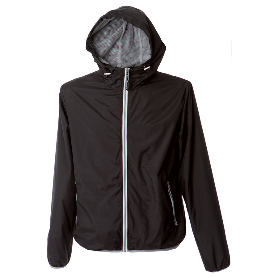 Ветровка мужская Madeira Man, черный_XL, 100% п/э, 20D; подкладка: 100% п/э Ветровка мужская Madeira Man, черный_XL, 100% п/э, 20D; подкладка: 100% п/э
