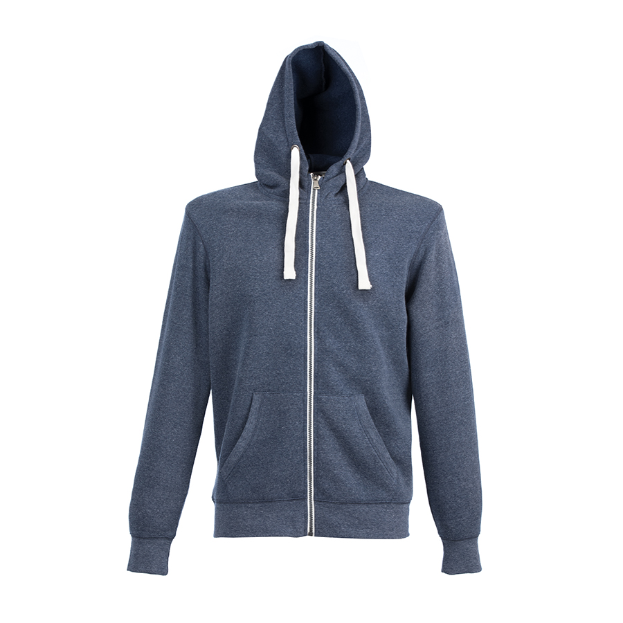 Толстовка мужская CIPRO MAN, синий меланж, 2XL,65% полиэстер. 35% хлопок, 265 г/м2 Толстовка мужская CIPRO MAN, синий меланж, 2XL,65% полиэстер. 35% хлопок, 265 г/м2
