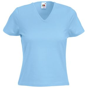  Lady-Fit V-Neck T, -_XL, 95% /, 5% , 210 /2