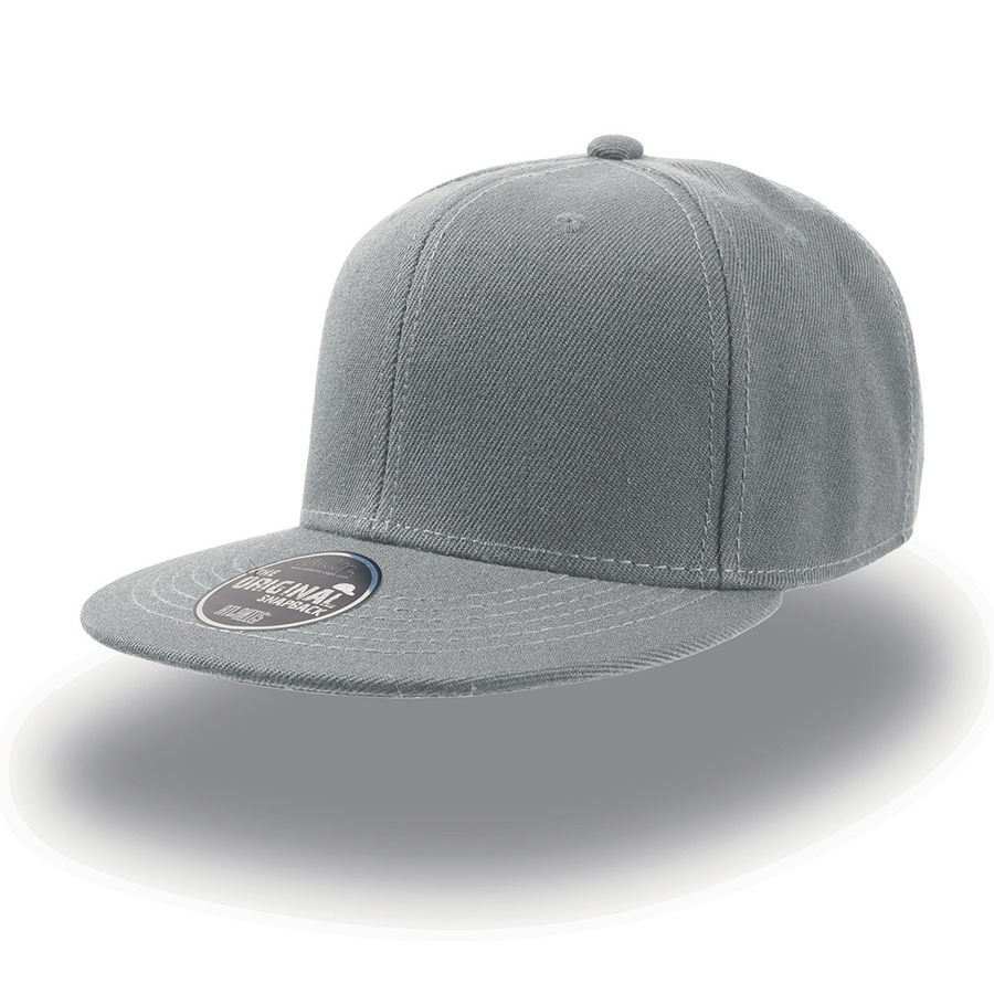 Бейсболка SNAP BACK, 6 клиньев, пластик. застежка, серый, 100% п/э,100% х/б, 400 гр/м2 Бейсболка SNAP BACK, 6 клиньев, пластик. застежка, серый, 100% п/э,100% х/б, 400 гр/м2