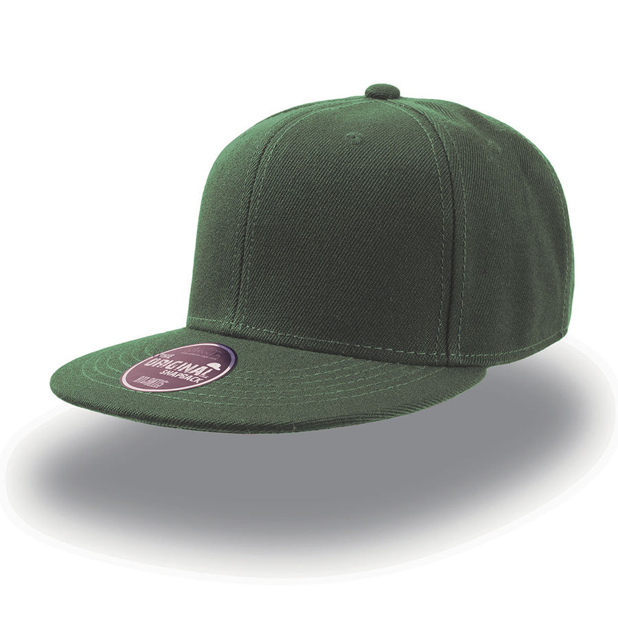 Бейсболка SNAP BACK, 6 клиньев, пластик. застежка, зеленый,100% п/э,100% х/б, 400 гр/м2 Бейсболка SNAP BACK, 6 клиньев, пластик. застежка, зеленый,100% п/э,100% х/б, 400 гр/м2