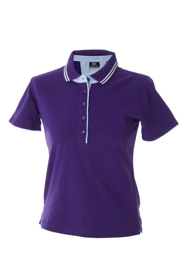 Рубашка поло женская RODI LADY, фиолетовый, S, 100% хлопок, 180 г/м2 Рубашка поло женская RODI LADY, фиолетовый, S, 100% хлопок, 180 г/м2