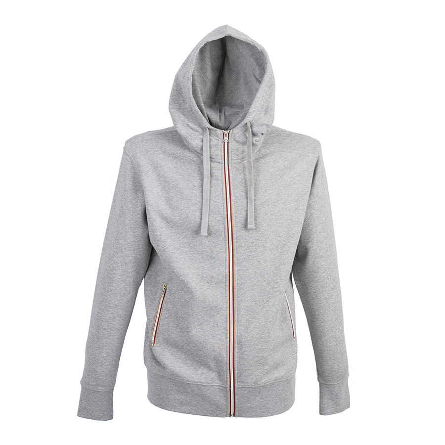 Толстовка мужская LAS VEGAS MAN, серый меланж, 2XL, 80% хлопок, 20% полиэстр, 280 г/м2 Толстовка мужская LAS VEGAS MAN, серый меланж, 2XL, 80% хлопок, 20% полиэстр, 280 г/м2