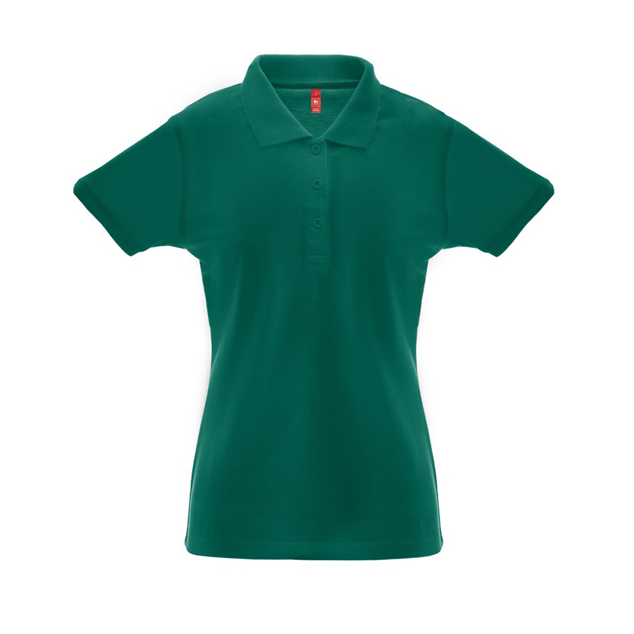 Рубашка-поло женская BERLIN WOMAN, к/р, т.-зелён, 2XL, 65% полиэстер, 35% хлопок, плотность 200 г/м2 Рубашка-поло женская BERLIN WOMAN, к/р, т.-зелён, 2XL, 65% полиэстер, 35% хлопок, плотность 200 г/м2