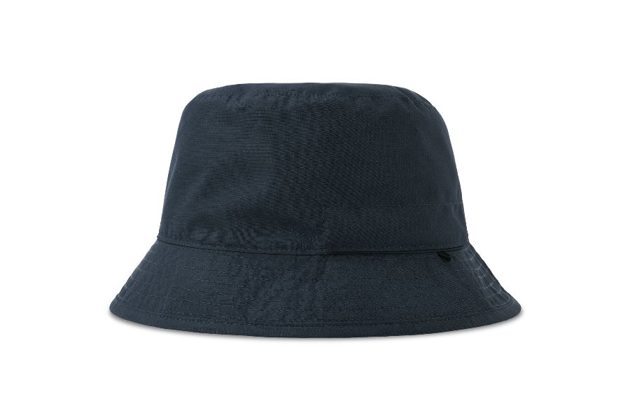 Панама BUCKET POCKET-S, тёмно-синий-серый, 100% переработанный полиэстер, 85 г/м2 Панама BUCKET POCKET-S, тёмно-синий-серый, 100% переработанный полиэстер, 85 г/м2