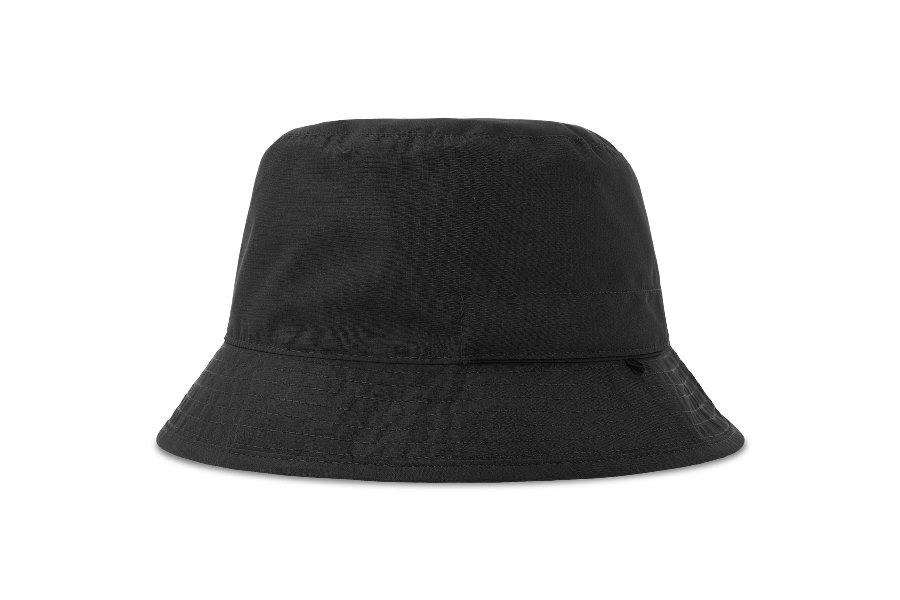 Панама BUCKET POCKET-S, чёрный-серый, 100% переработанный полиэстер, 85 г/м2 Панама BUCKET POCKET-S, чёрный-серый, 100% переработанный полиэстер, 85 г/м2