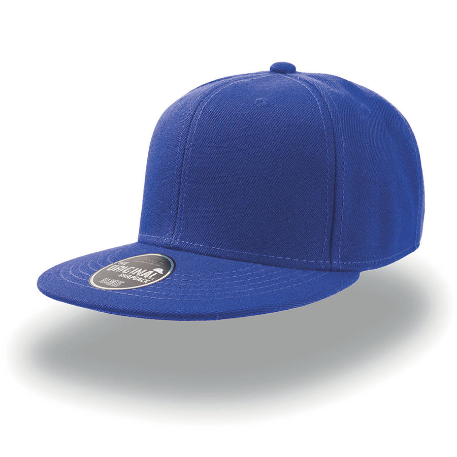 Бейсболка SNAP BACK, 6 клиньев, пластик. застежка, синий, 100% п/э,100% х/б, 400 гр/м2 Бейсболка SNAP BACK, 6 клиньев, пластик. застежка, синий, 100% п/э,100% х/б, 400 гр/м2