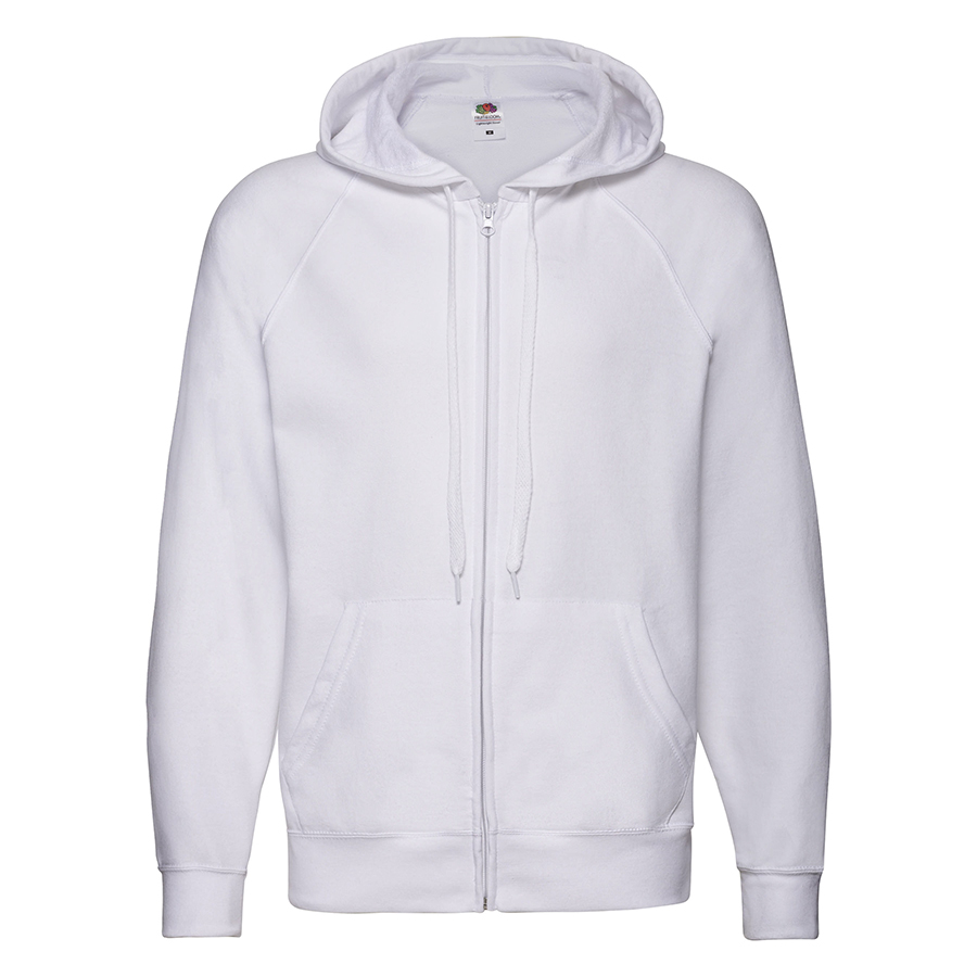Толстовка без начеса Lightweight Hooded Sweat, белый, M, 80% х/б 20% полиэстер, 240 г/м2 Толстовка без начеса Lightweight Hooded Sweat, белый, M, 80% х/б 20% полиэстер, 240 г/м2