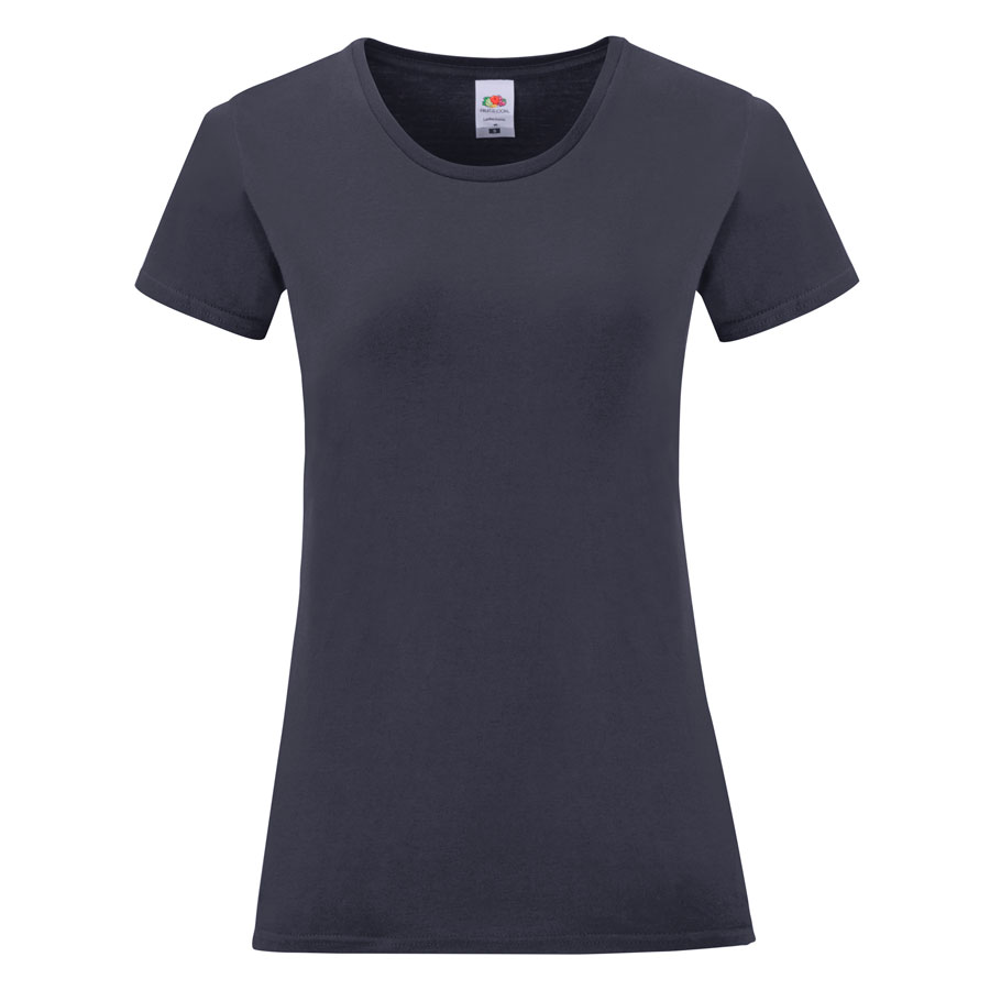 Футболка Ladies Iconic, темно-синий, M, 100% хлопок, 150г/м2 Футболка Ladies Iconic, темно-синий, M, 100% хлопок, 150г/м2