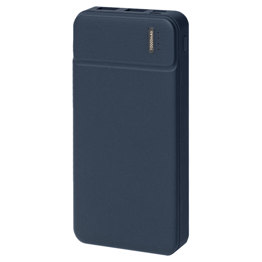 Универсальный аккумулятор Flash 10 (10000 мАч) с подсветкой и soft touch,синий,13,7х6,87х1,55 мм Универсальный аккумулятор Flash 10 (10000 мАч) с подсветкой и soft touch,синий,13,7х6,87х1,55 мм