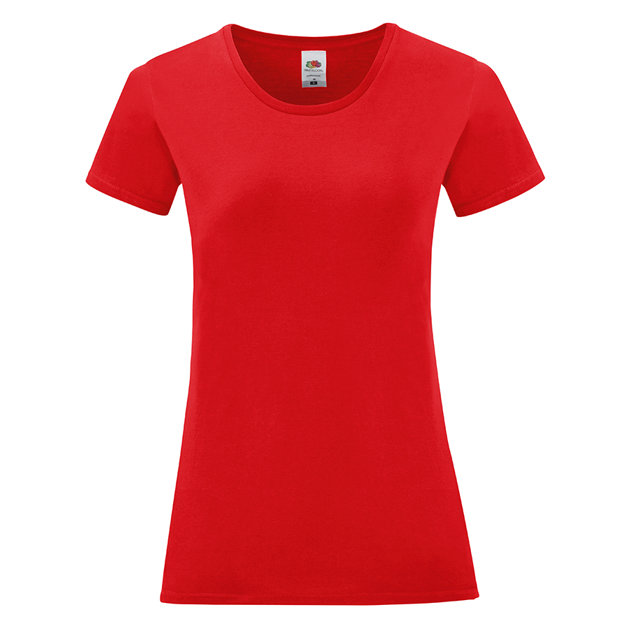 Футболка Ladies Iconic, красный, XS, 100% хлопок, 150 г/м2 Футболка Ladies Iconic, красный, XS, 100% хлопок, 150 г/м2
