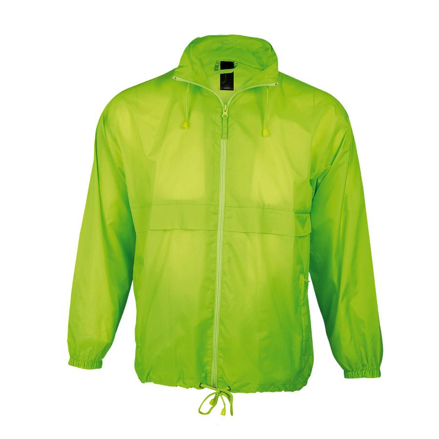 Ветровка мужская SURF, лаймовый неон, XL, 100% нейлон, 210T Ветровка мужская SURF, лаймовый неон, XL, 100% нейлон, 210T