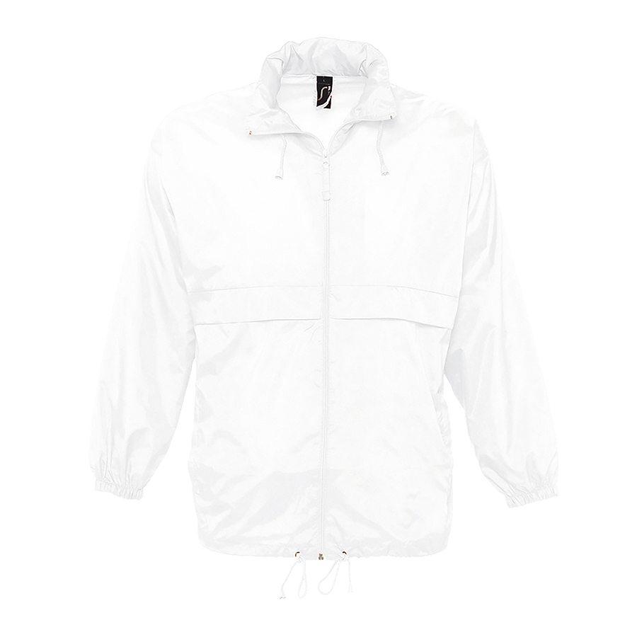 Ветровка мужская SURF, белый, XS, 100% нейлон, 210Т Ветровка мужская SURF, белый, XS, 100% нейлон, 210Т