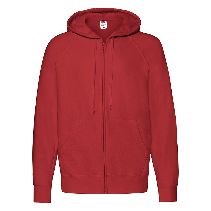Толстовка без начеса Lightweight Hooded Sweat, красный, S, 80% х/б 20% полиэстер, 240 г/м2 Толстовка без начеса Lightweight Hooded Sweat, красный, S, 80% х/б 20% полиэстер, 240 г/м2