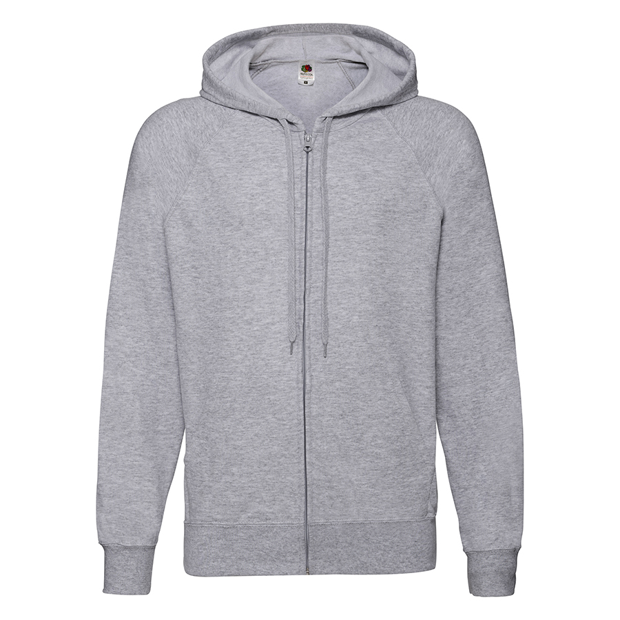 Толстовка без начеса Lightweight Hooded Sweat, серый, 2XL, 80% х/б 20% полиэстер, 240 г/м2 Толстовка без начеса Lightweight Hooded Sweat, серый, 2XL, 80% х/б 20% полиэстер, 240 г/м2