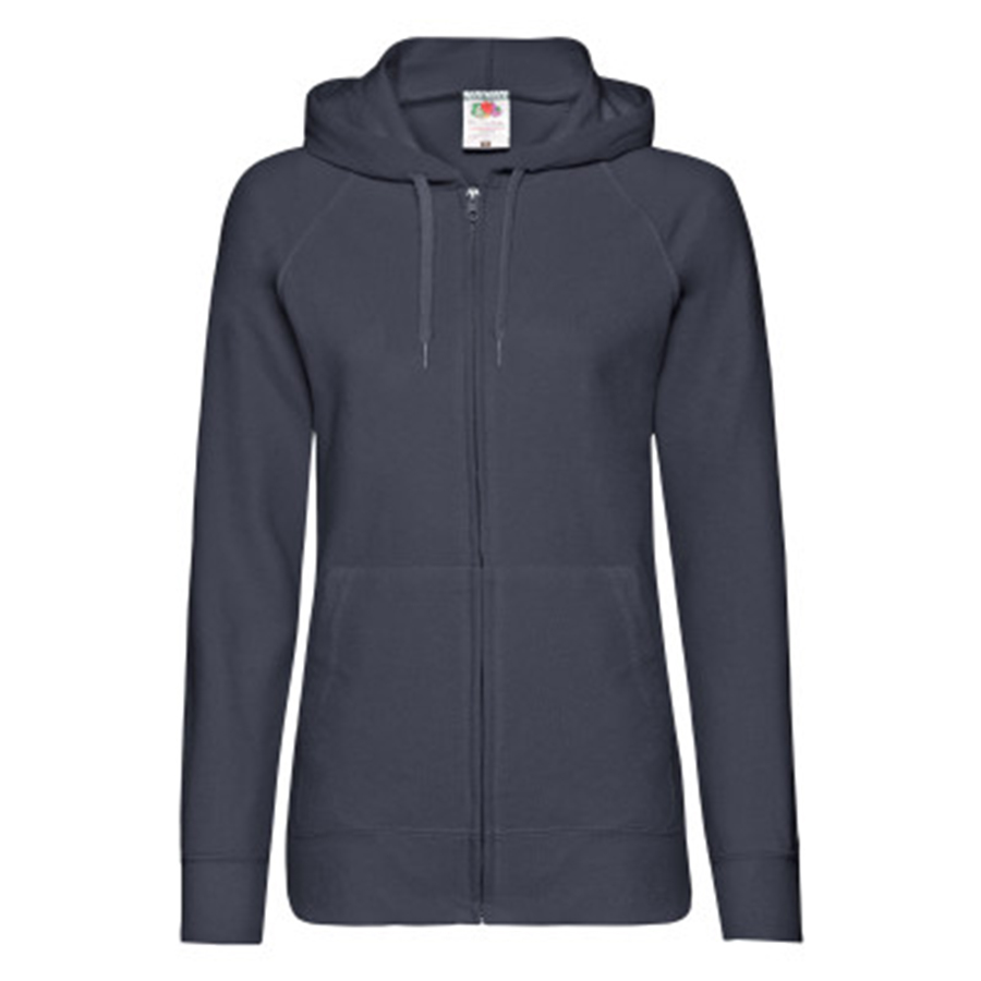 Толстовка без начеса Ladies Lightweight Hooded Sweat, темно-синий, XL, 80% х/б 20% полиэстер, 240 Толстовка без начеса Ladies Lightweight Hooded Sweat, темно-синий, XL, 80% х/б 20% полиэстер, 240