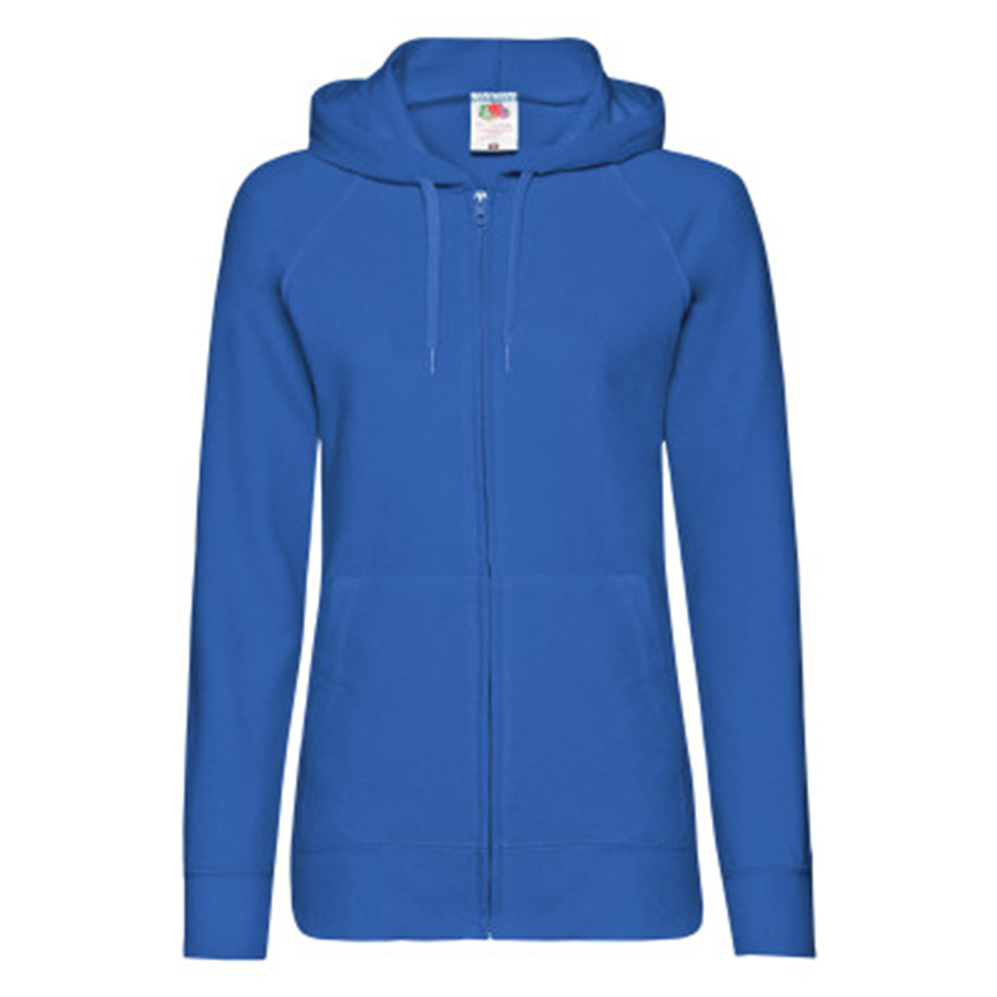 Толстовка без начеса Ladies Lightweight Hooded Sweat, ярко-синий, XS, 80% х/б 20% полиэстер, 240 г Толстовка без начеса Ladies Lightweight Hooded Sweat, ярко-синий, XS, 80% х/б 20% полиэстер, 240 г