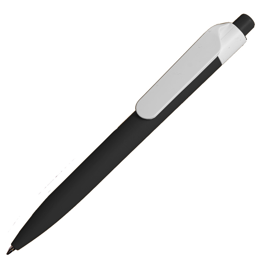 Ручка шариковая N16 soft touch, черный, пластик, цвет чернил синий Ручка шариковая N16 soft touch, черный, пластик, цвет чернил синий
