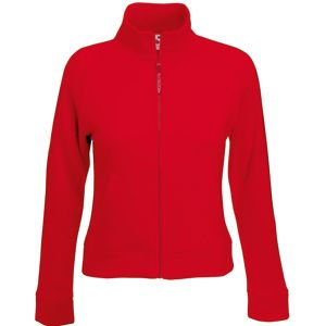 Толстовка Lady-Fit Sweat Jacket, красный_XS, 75% х/б, 25% п/э, 280 г/м2 Толстовка Lady-Fit Sweat Jacket, красный_XS, 75% х/б, 25% п/э, 280 г/м2