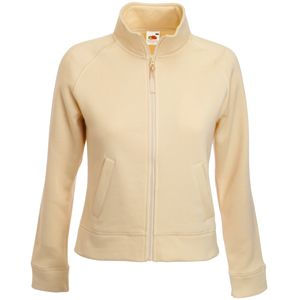 Толстовка Lady-Fit Sweat Jacket, цвет слоновой кости_XS, 75% х/б, 25% п/э, 280 г/м2 Толстовка Lady-Fit Sweat Jacket, цвет слоновой кости_XS, 75% х/б, 25% п/э, 280 г/м2