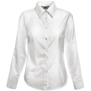  Lady-Fit Long Sleeve Oxford Shirt, _L, 70% /, 30% /, 130 /2